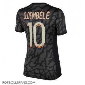 Paris Saint-Germain Ousmane Dembele #10 Replika Tredje Tröja Damer 2023-24 Kortärmad